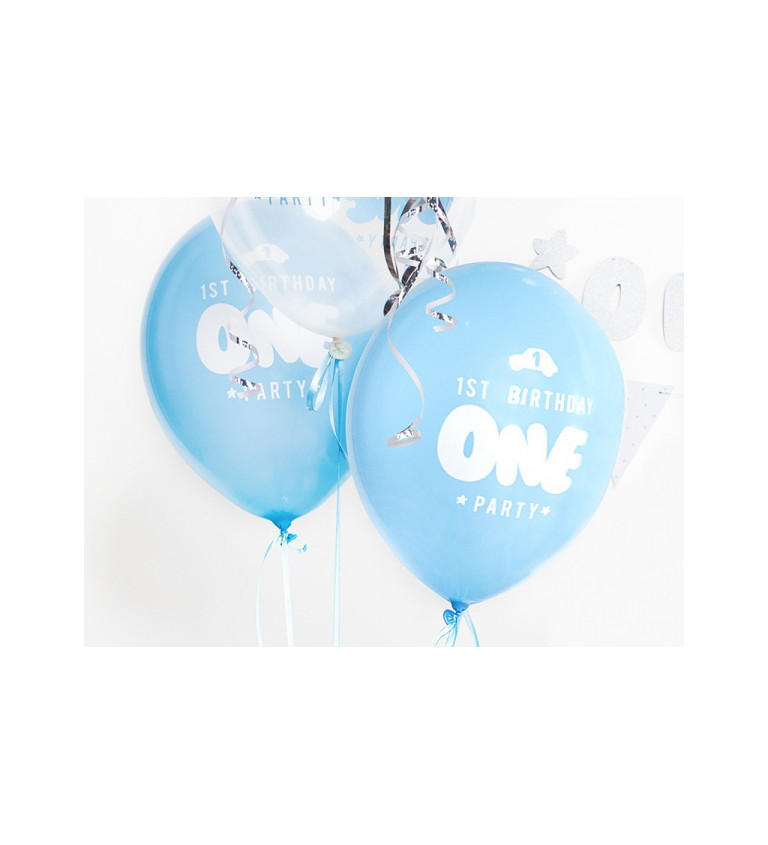 Modrý balónek Baby Blue - 1. narozeniny