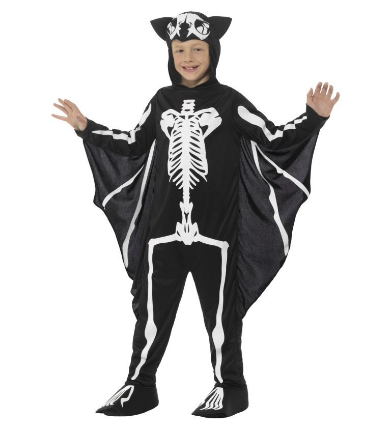 Dětský kostým Malý netopýří skeleton