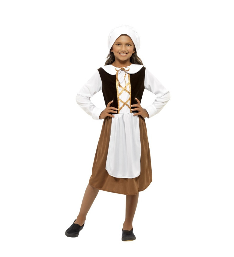 Dětský kostým Anglická vesničanka
