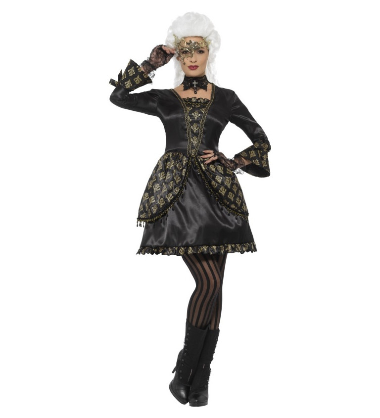 Dámský halloweenský kostým - Barokní dáma