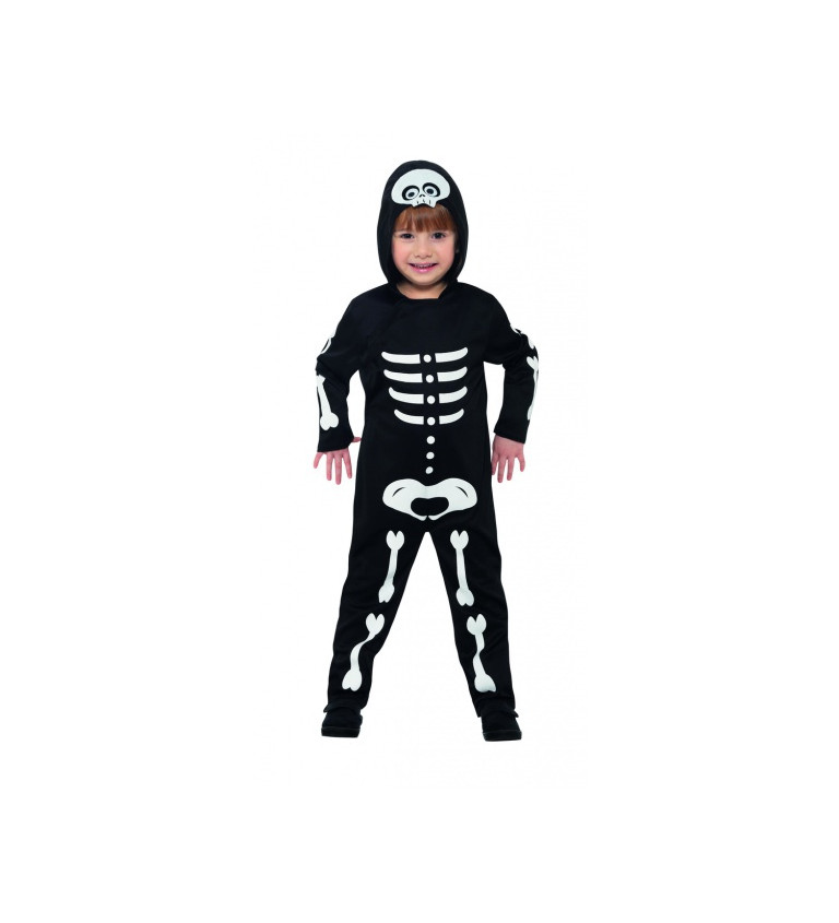 Dětský kostým Malý skeleton
