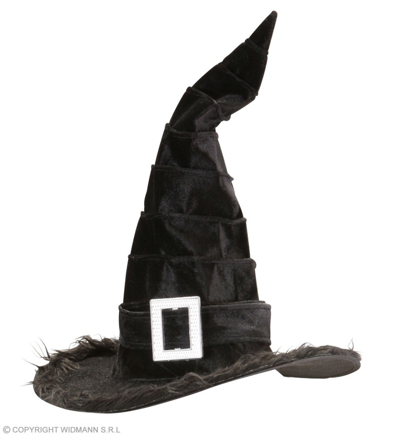 Čarodějnický černý klobouk