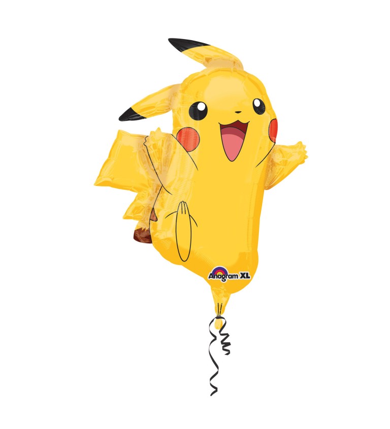 Fóliový balónek - roztomilý Pikachu