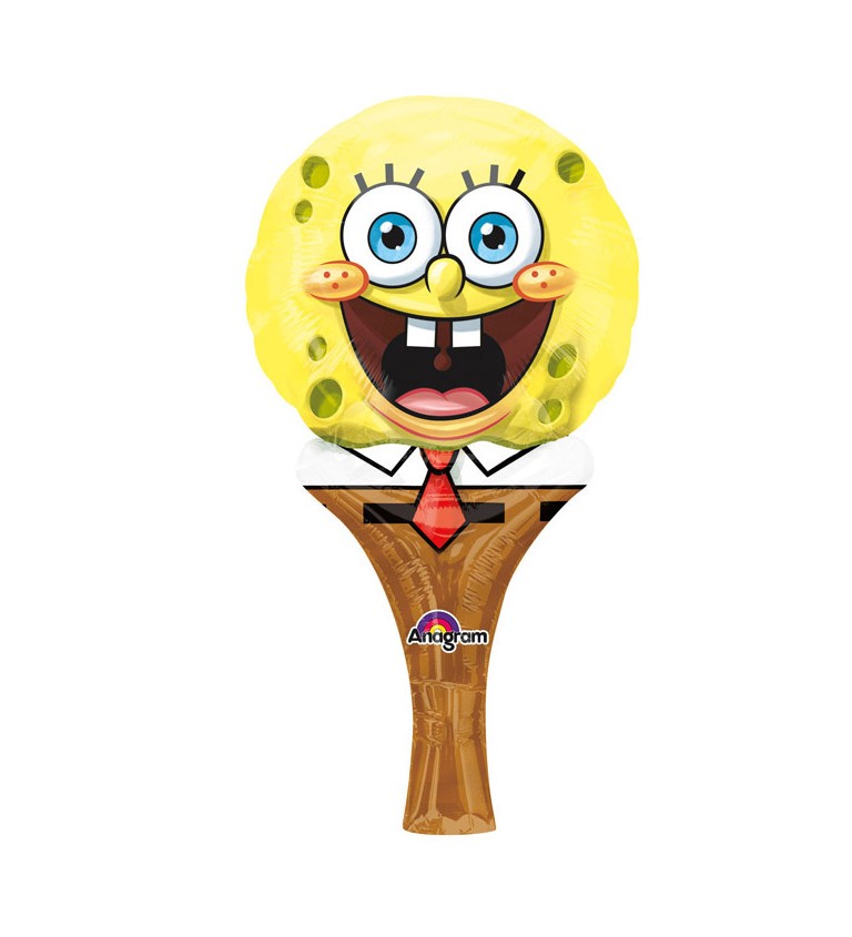 Sponge Bob balónek lízátko