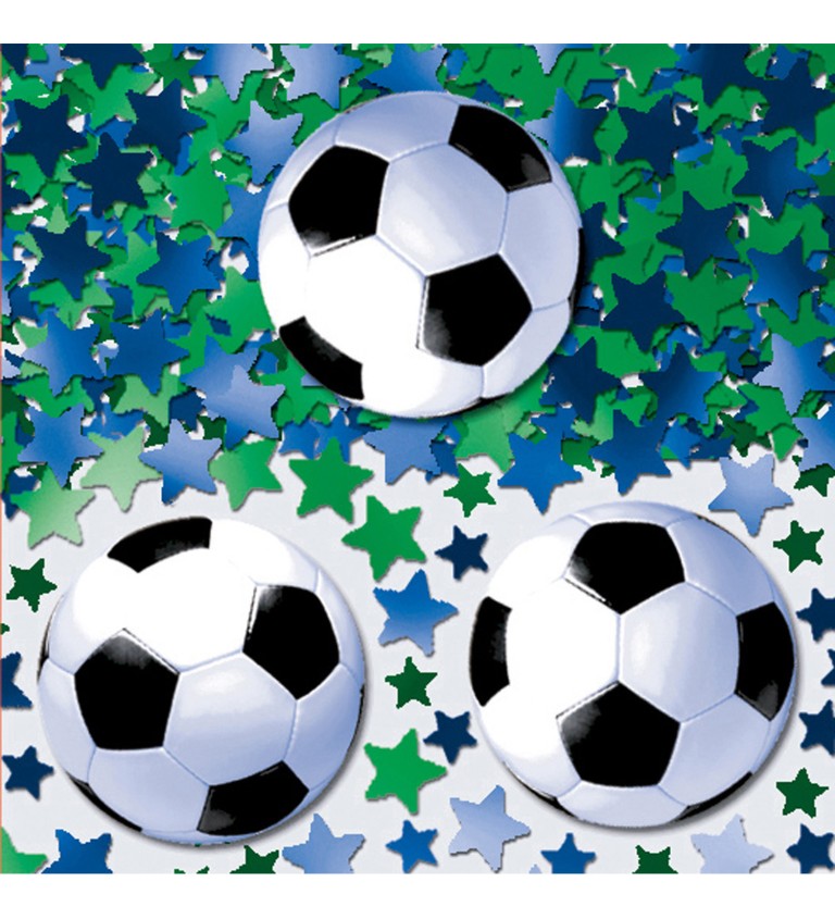 Konfety fotbal s hvězdičkami
