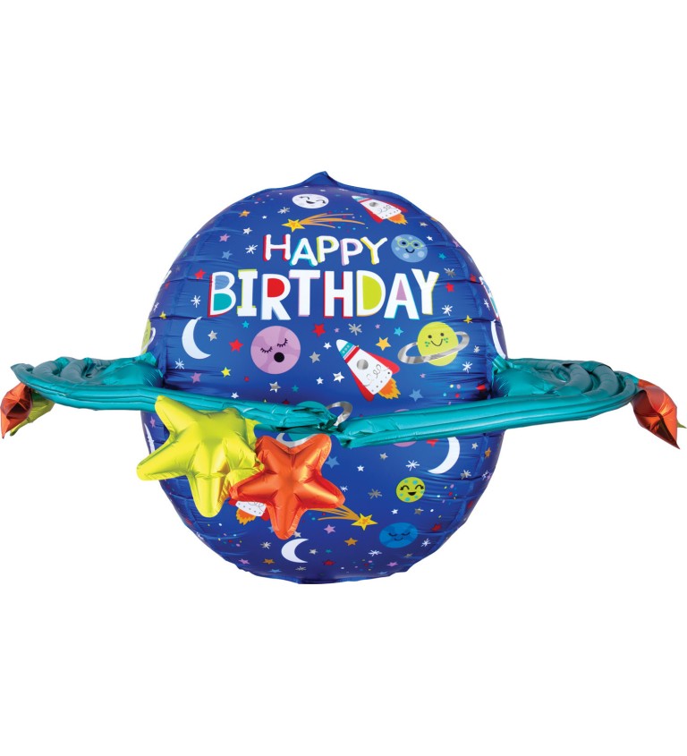 Balonek UltraShape Happy Birthday