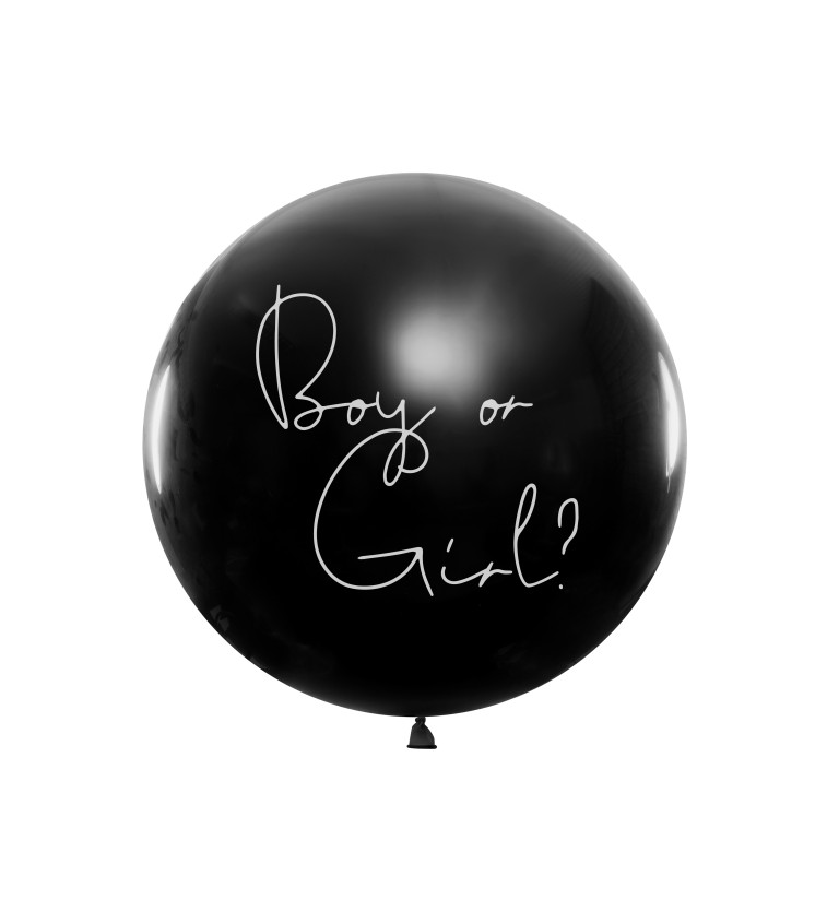 Černý balónek Boy or Girl ?