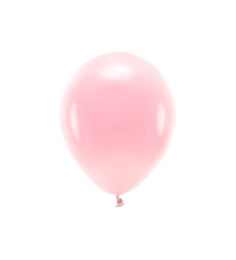 Světle růžové balónky