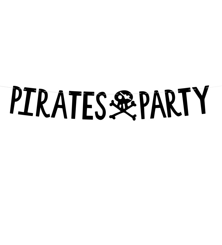 Černá girlanda - Pirates Party