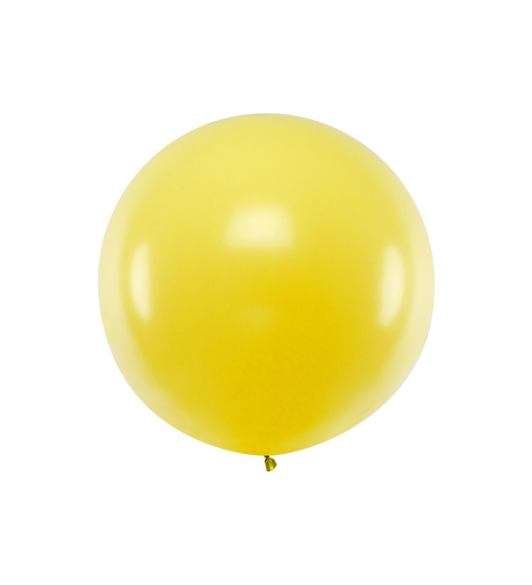 Balónek obří žlutý