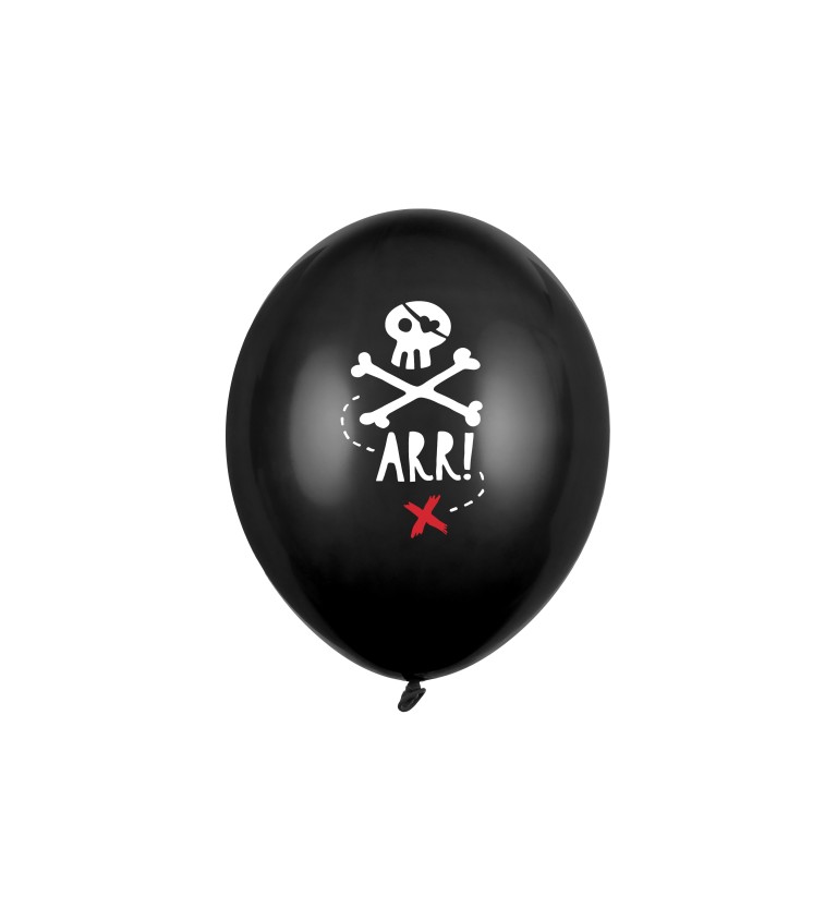 Černé balonky - piráty