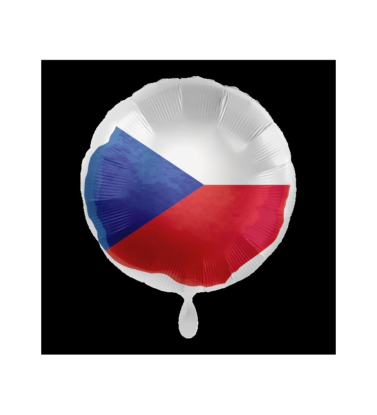 Fóliový balónek Česká vlajka