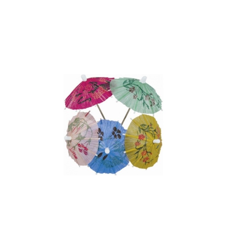 Dekorace - Papírové deštníčky