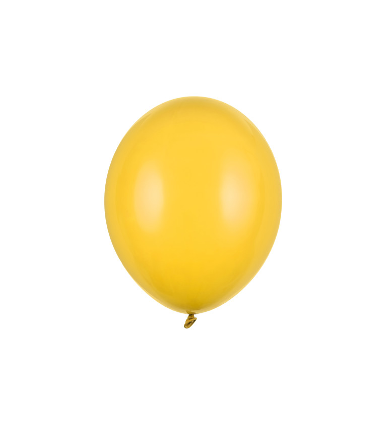 Balónky - medově žluté