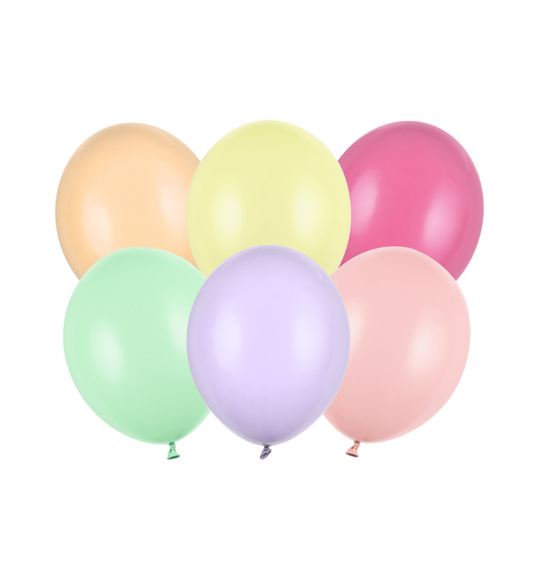 Různobarevné balónky (50 ks)