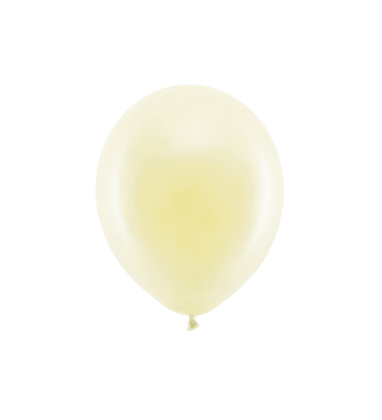 Balónky - světle žluté