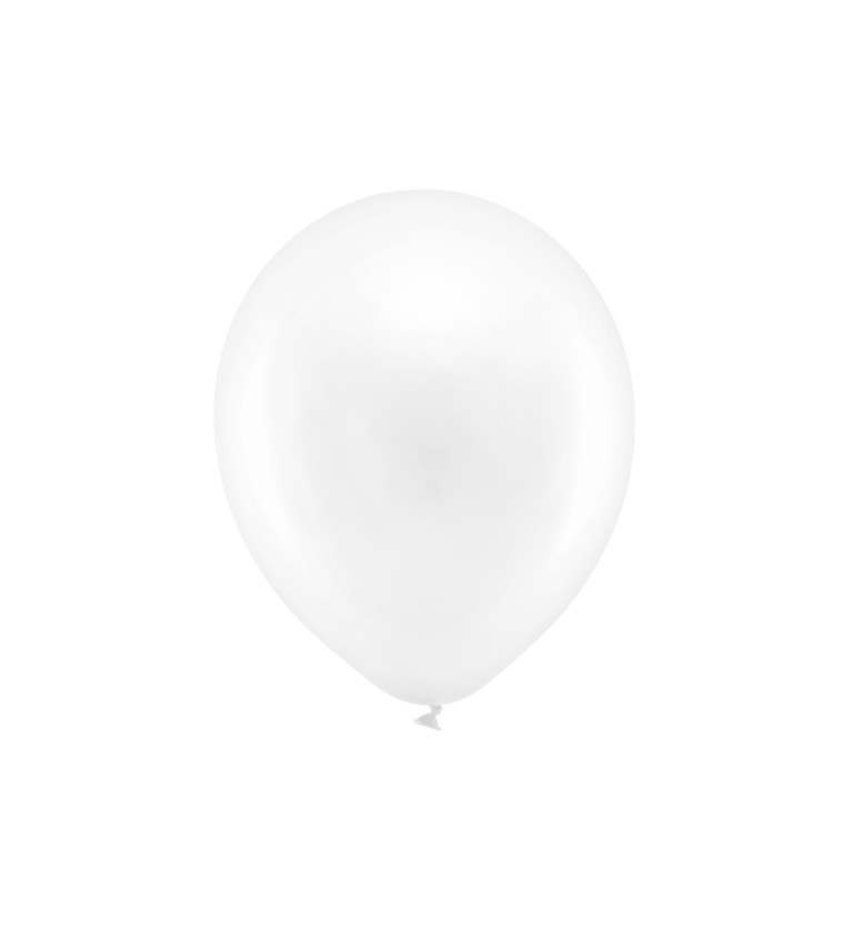 Latexový balónek - bílá barva
