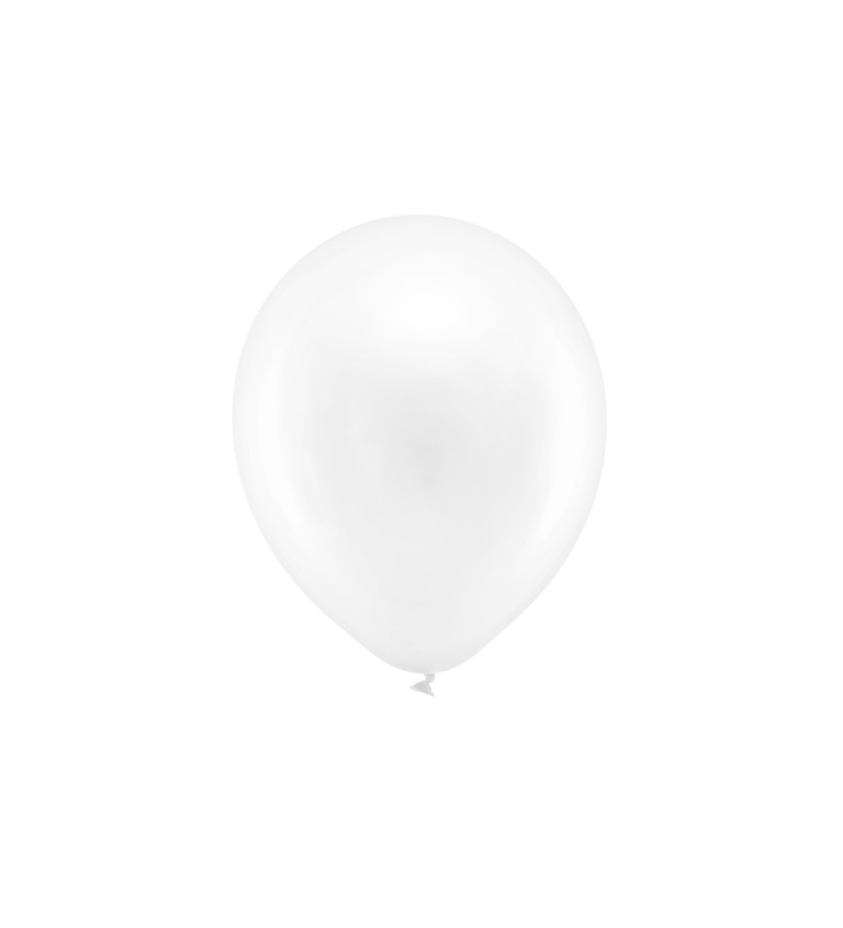 Balónky - bílé