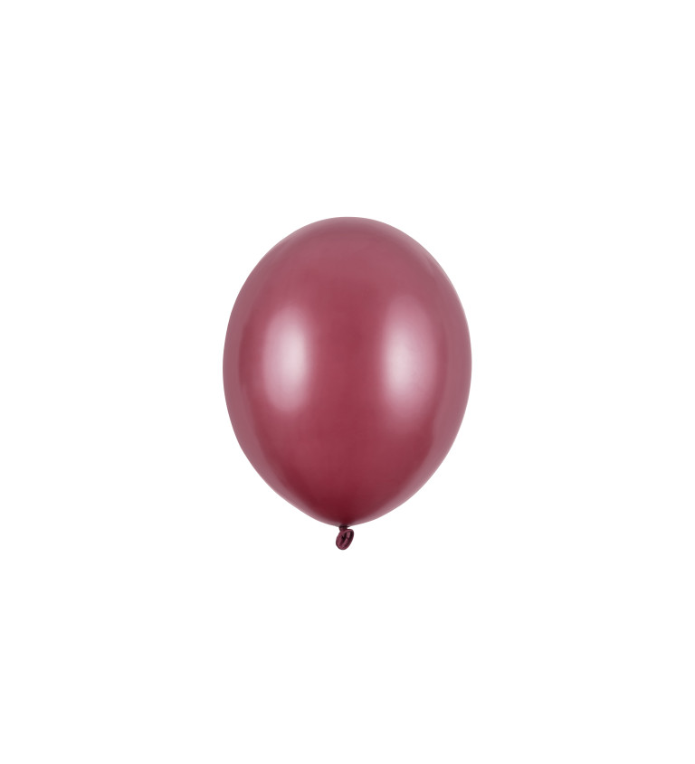 Latexový malý balónek - kaštanová barva