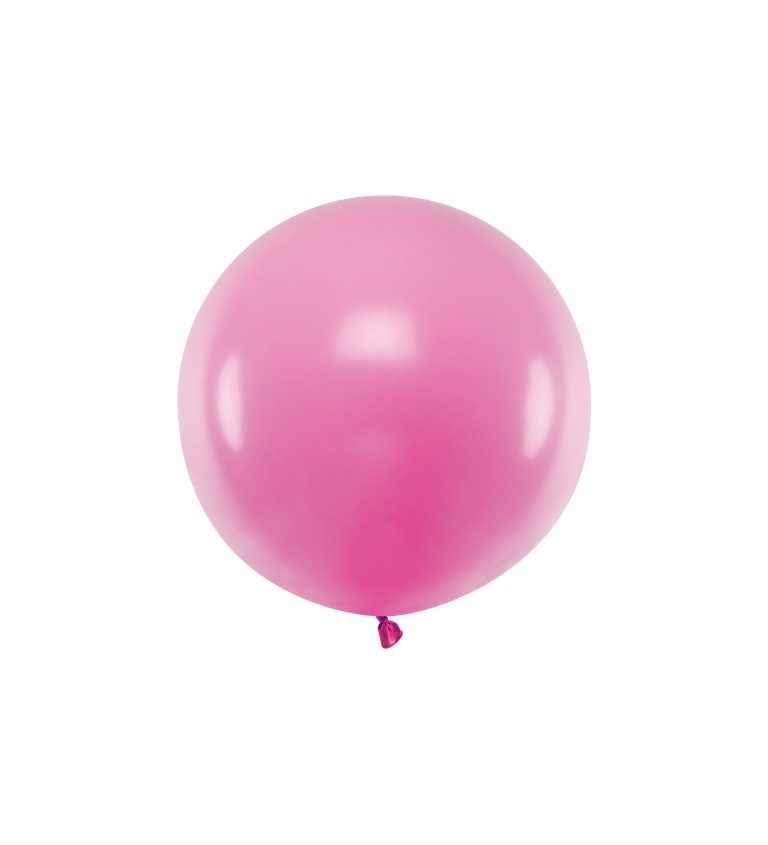 Jumbo latexový balónek - růžový