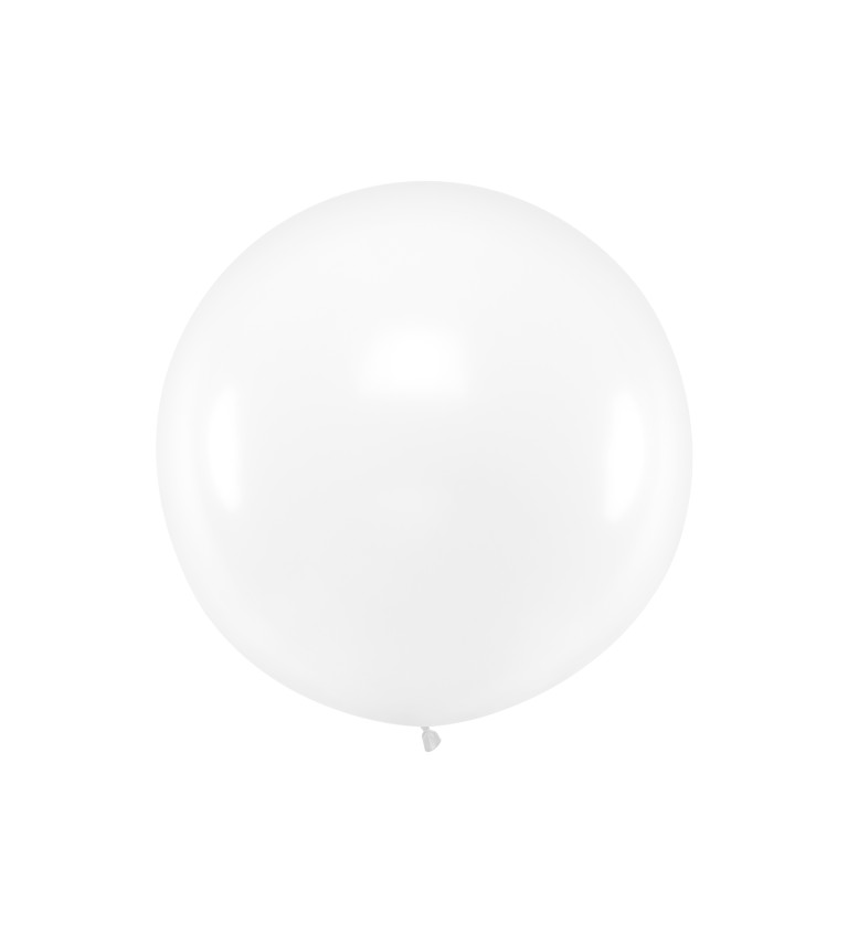 Jumbo balónek - průhledný