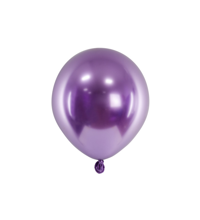 Balónky chromově fialové