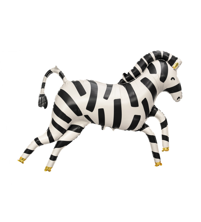 Fóliový balónek - zebra