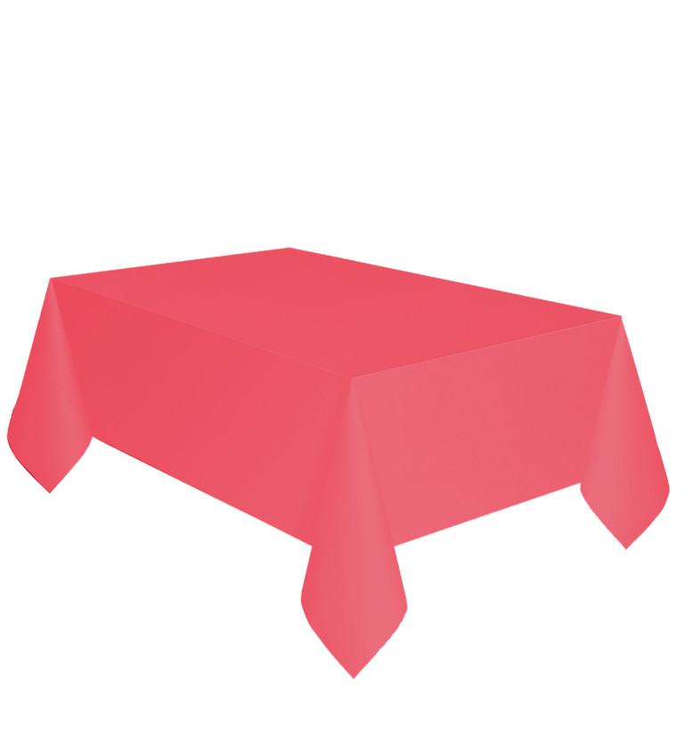 Ubrus na stůl - červený