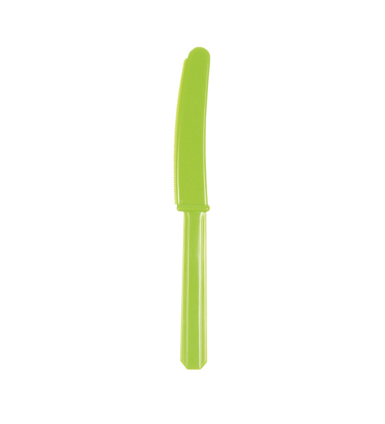 Zelené nože - plast