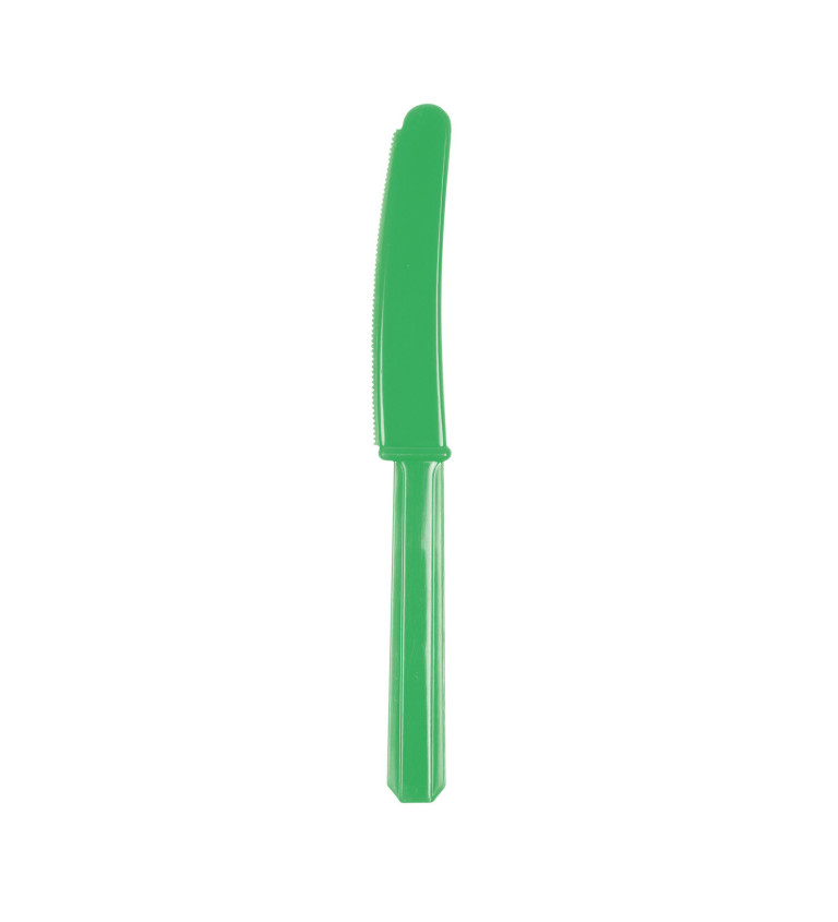 Zelené nože - plast