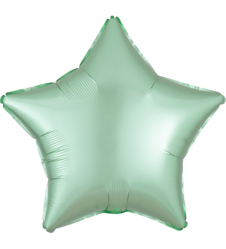 Balónek - zelená hvězda