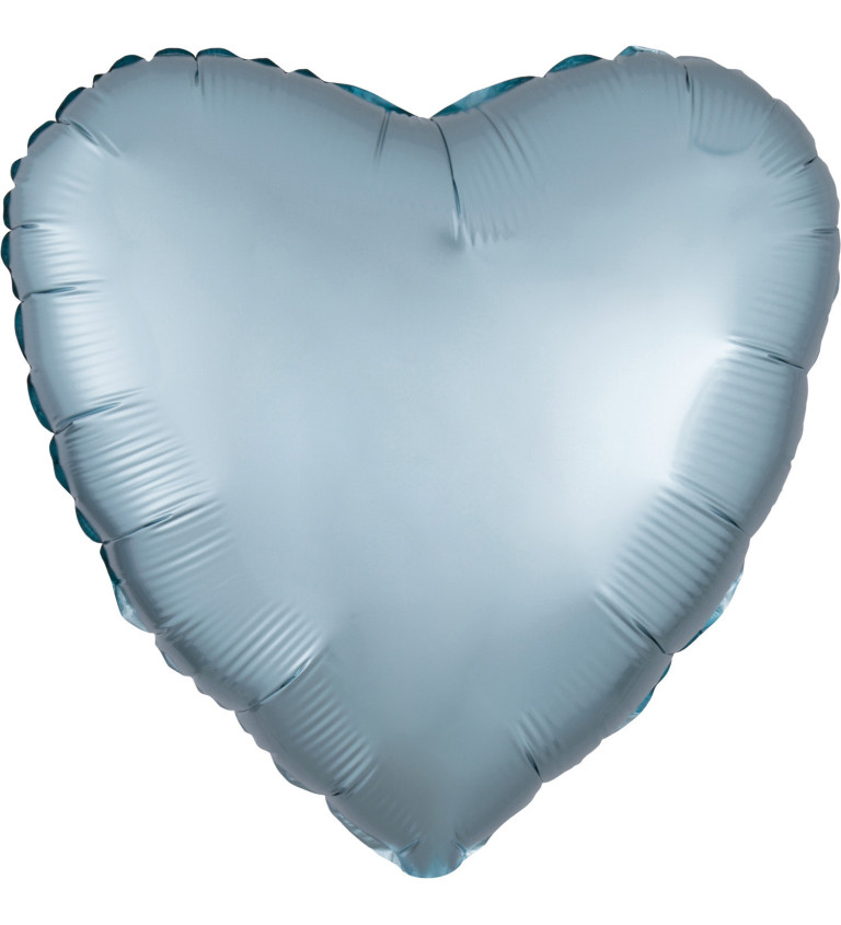Balónek - světle modré srdce