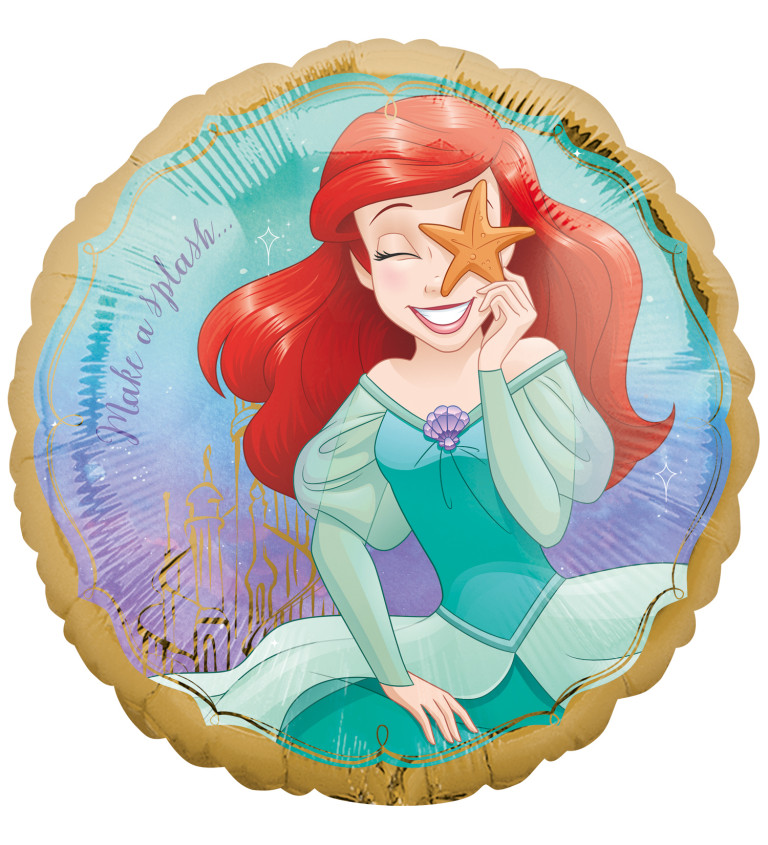 Fóliový balónek - princezna Ariel