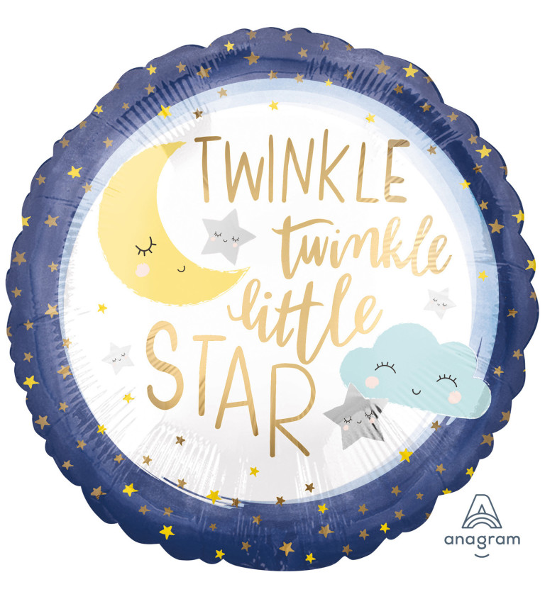 Fóliový balónek - Twinkle little star