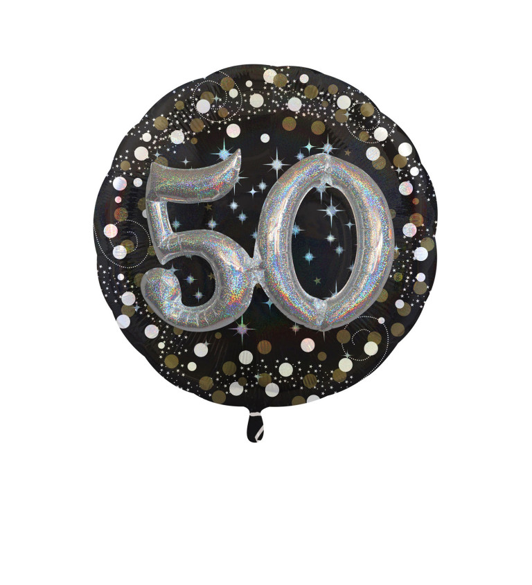 Balón fóliový číslo 50