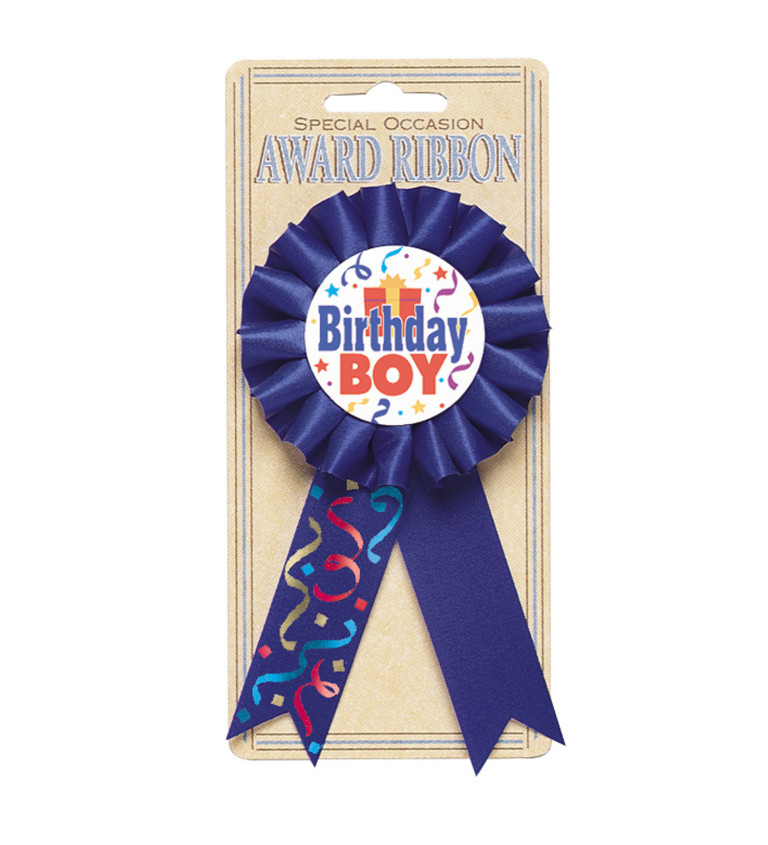 Birthday boy - Odznak