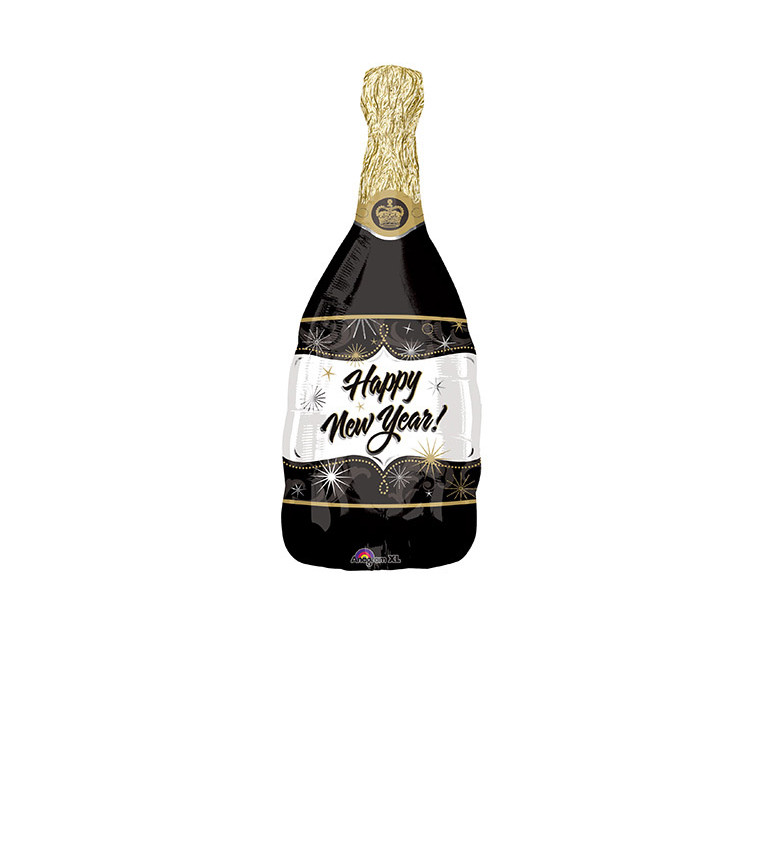 Balónek - Šampaňské - Happy New Year!