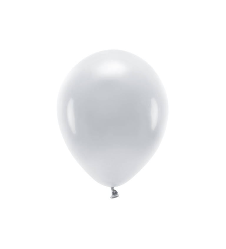 Eko balónky - pastelová šedá