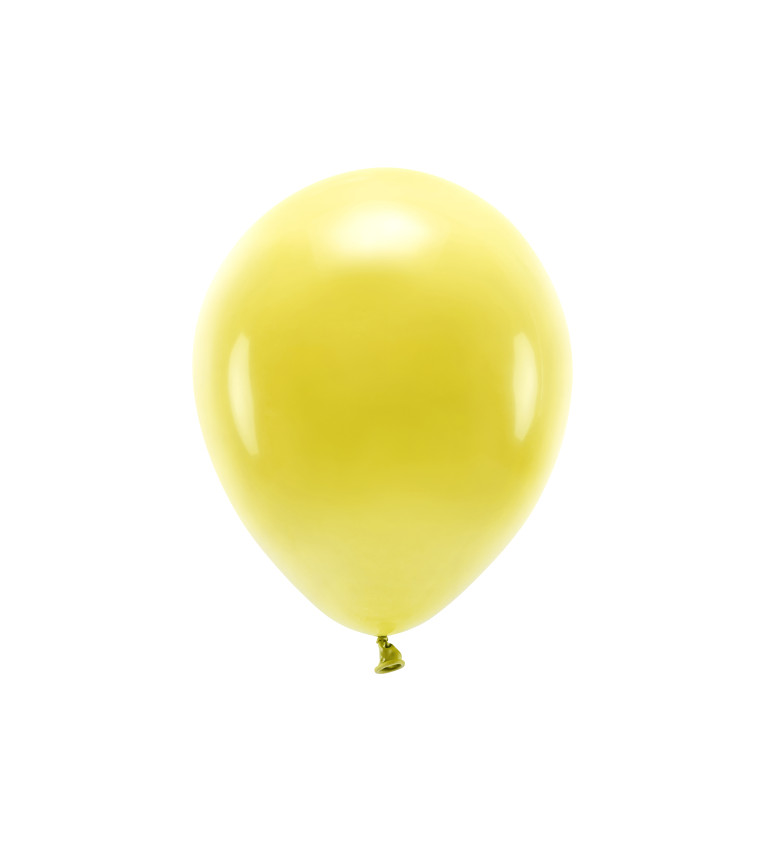 Balónky - tmavě žluté