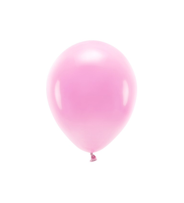 Eko balónky pastelové růžové