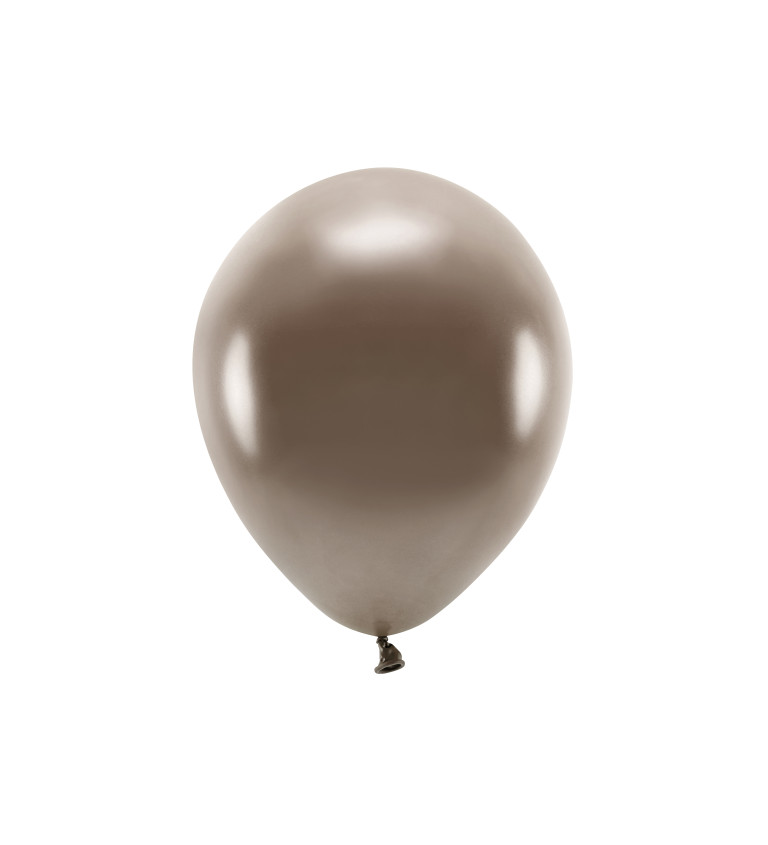 Latexový ECO balónek - hnědá barva