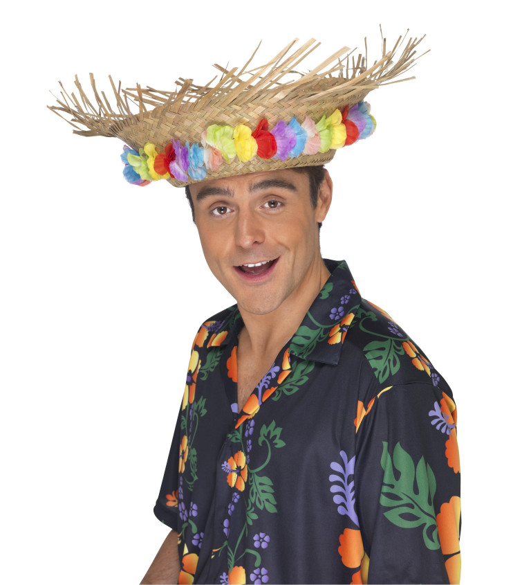 Hawaii sláměný klobouk