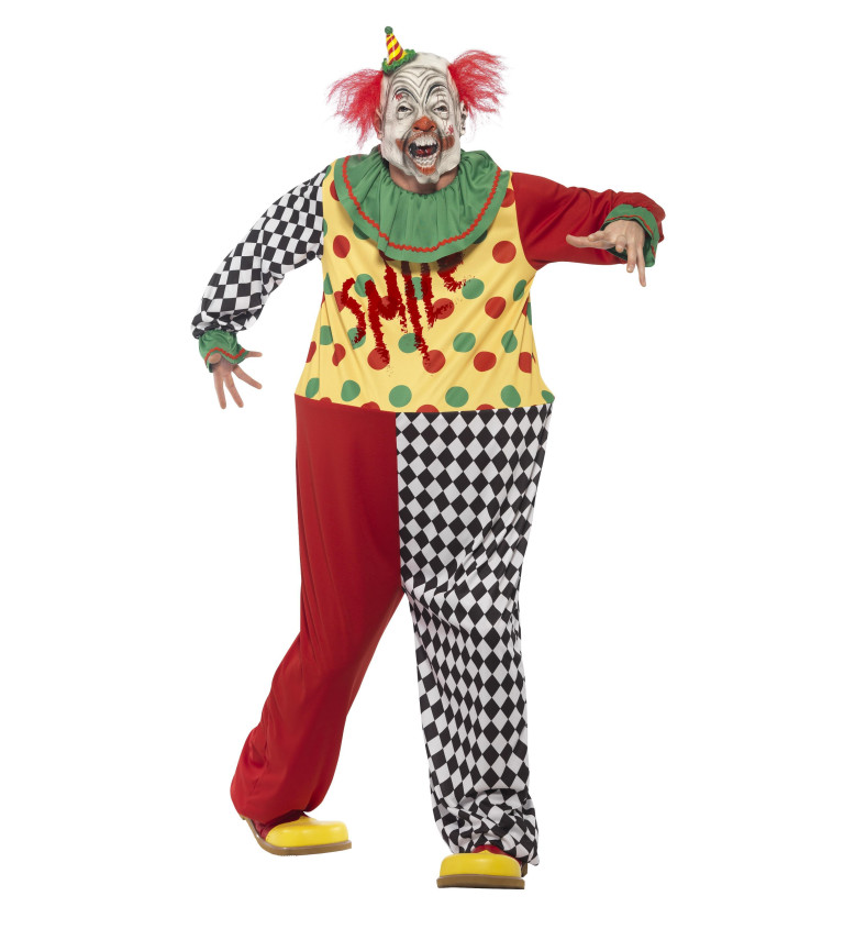 Kostým strašidelného klauna