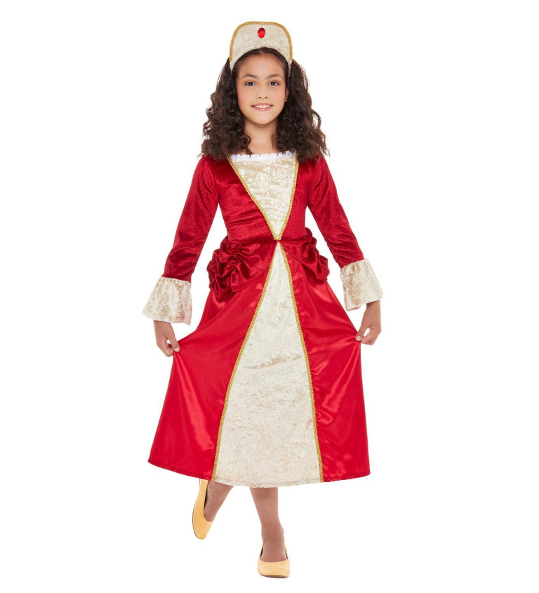 Tudor Princess -  dětský kostým