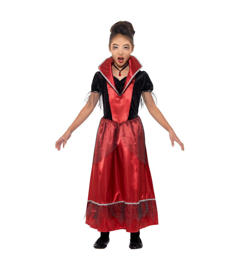 Dětský dívčí kostým - upírka