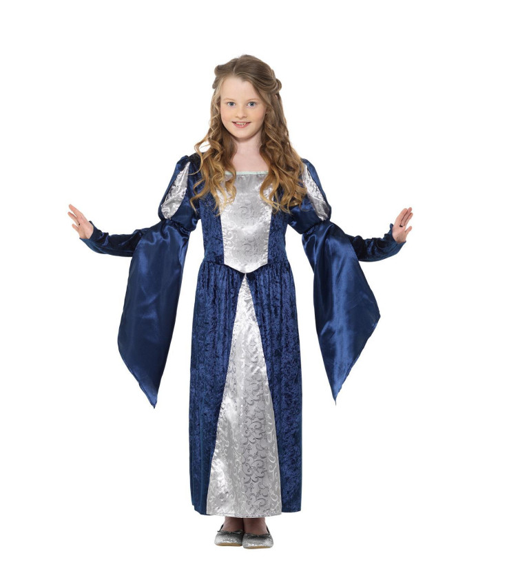 Dětský kostým dáma středověku