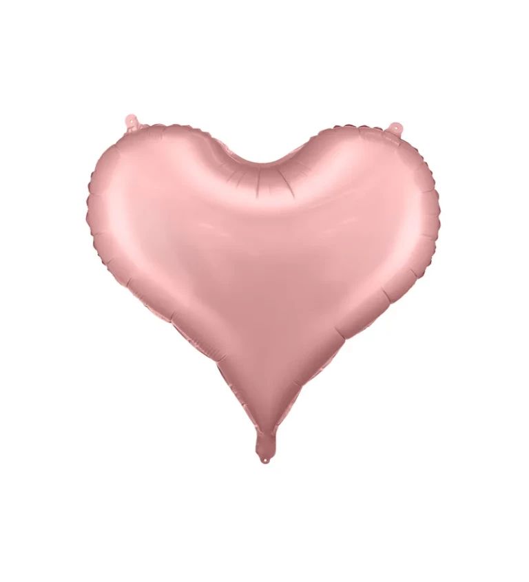 Růžové srdce - Balónek