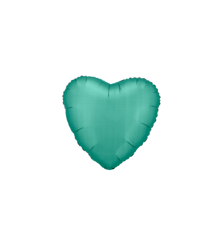 Balónek - světlé zelené srdce
