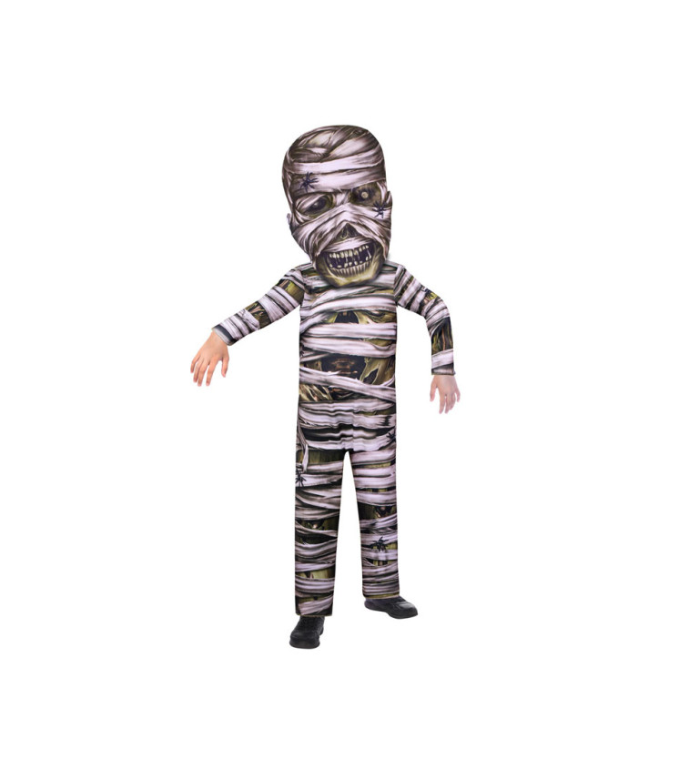 Dětský kostým Zombie Mumie s velkou hlavou