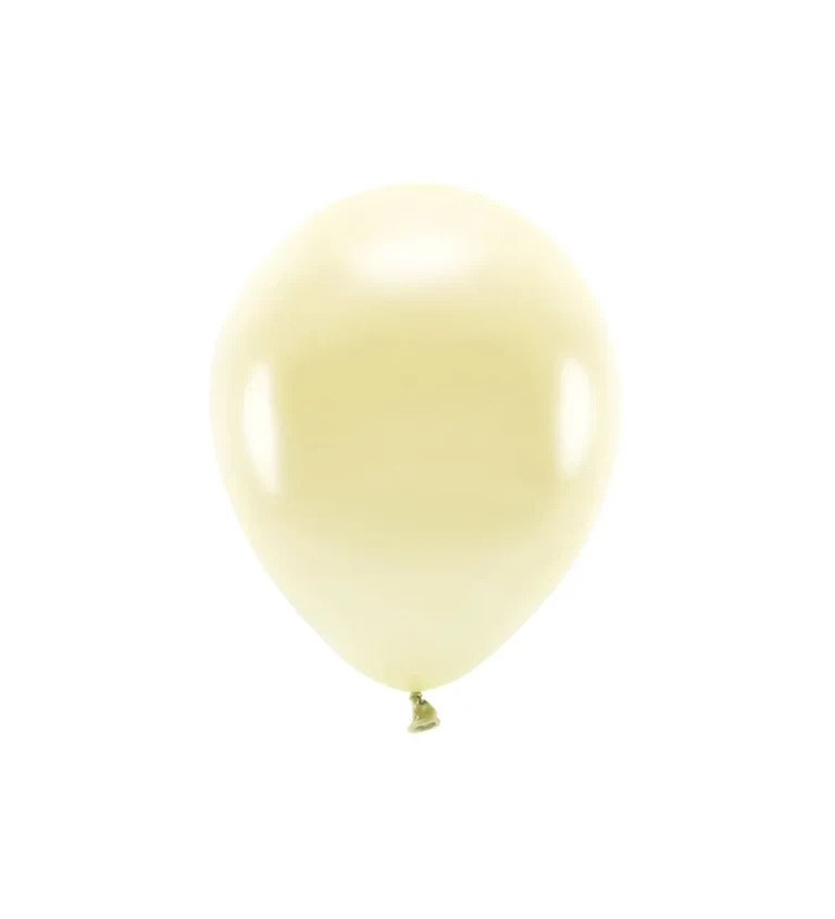 Eko balónky - metalické krémové